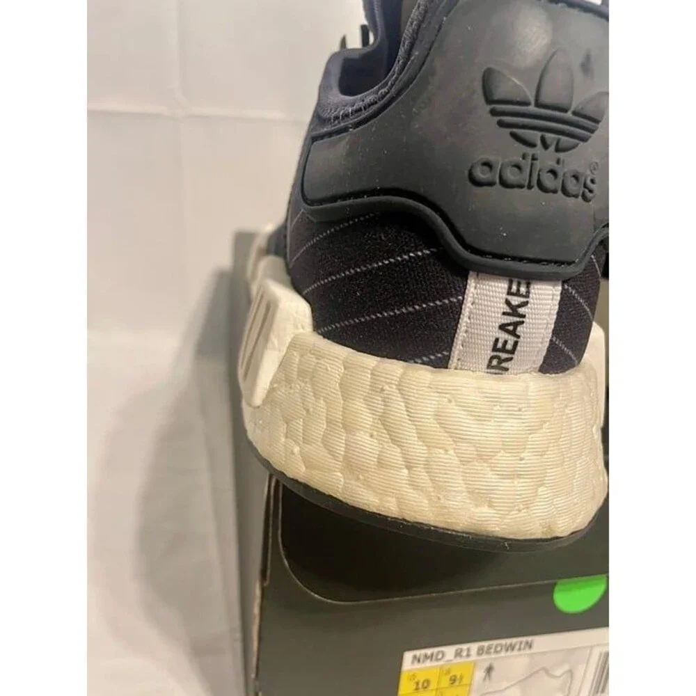 adidas NMD R1 x Bedwin & The Heartbreakers – Black – Men’s 10 NEW (yellowing)